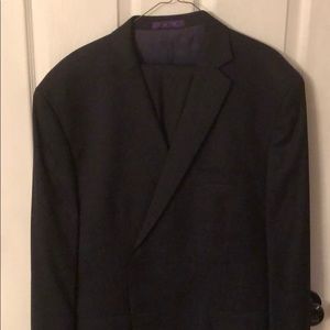 Black TALLIA men’s suit pants & 52R Jacket